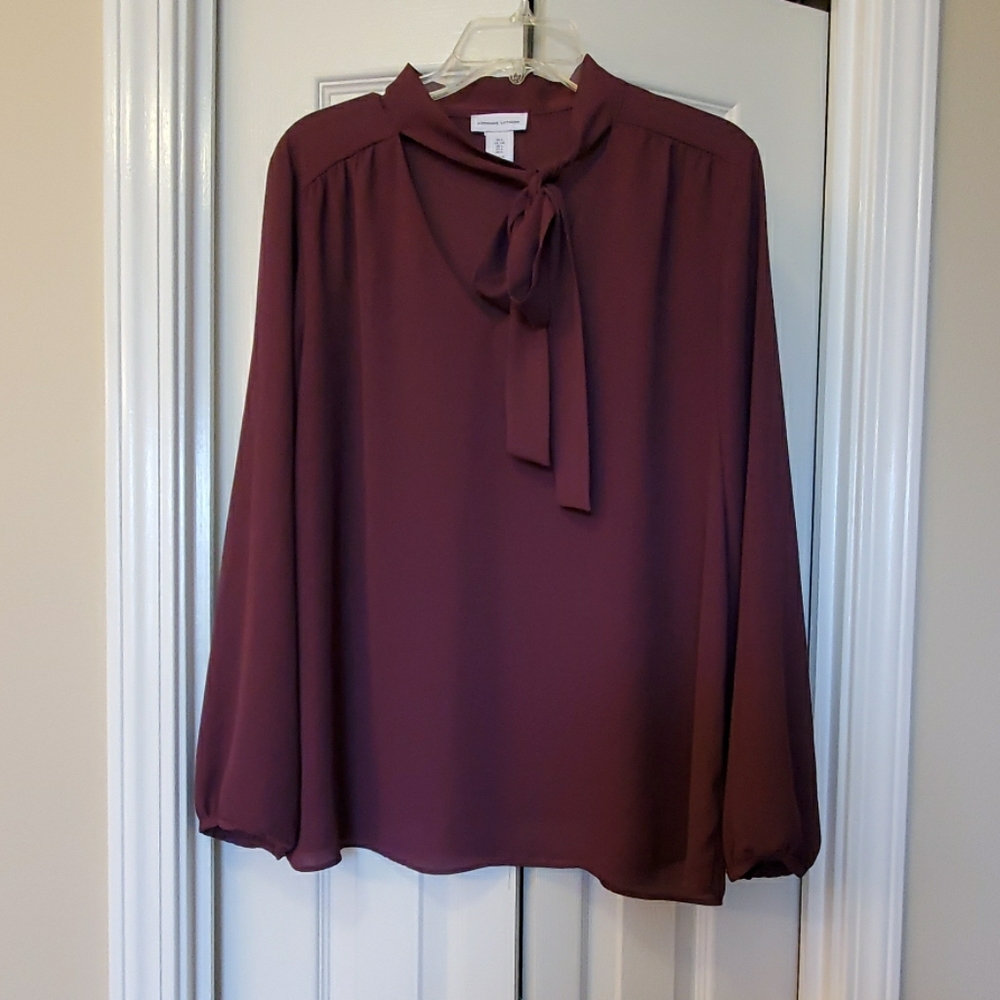 Maroon Blouse